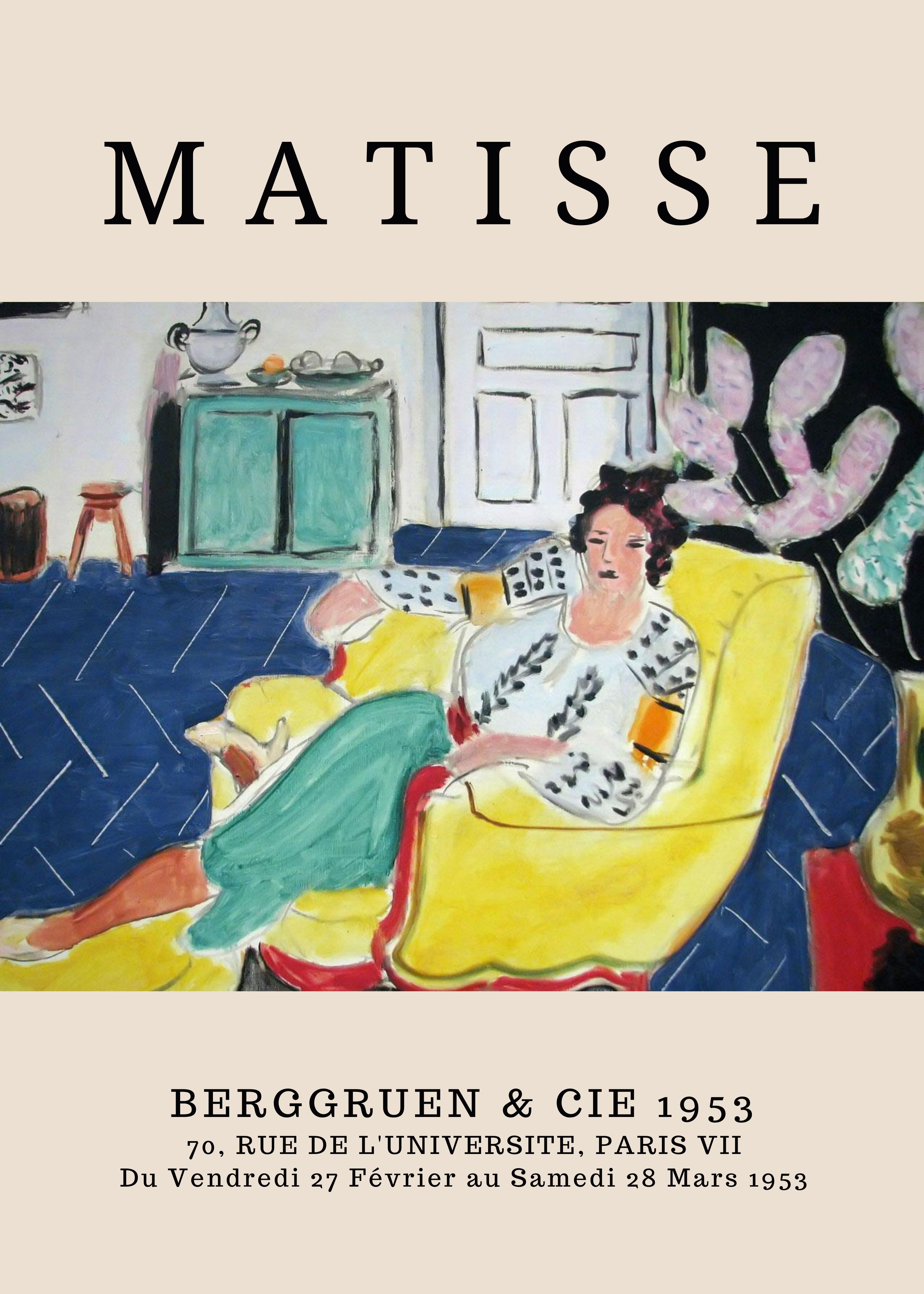 Matisse - Mujer sentada en un sillón